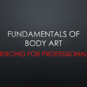 Fundamentals of Body Art banner large size